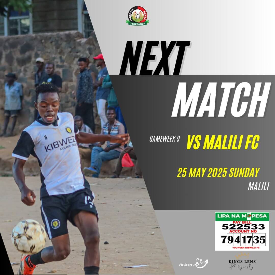 Game week 9 Showdown: Younger Kibwezi FC Set to Face Malili FC This Sunday