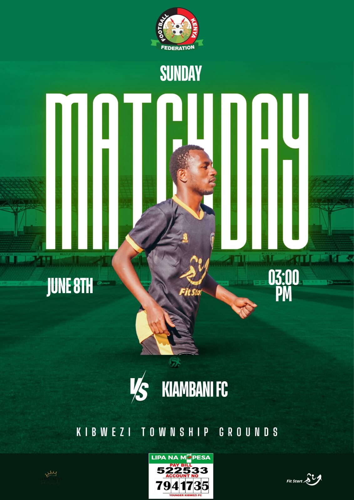 Matchday Alert: Younger Kibwezi FC vs Kiambani FC